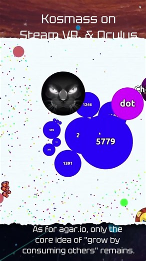 Pushed my game into Meta Oculus Store #indiedev #indiegame #osmos #agario #vr #vrgaming #gamereview