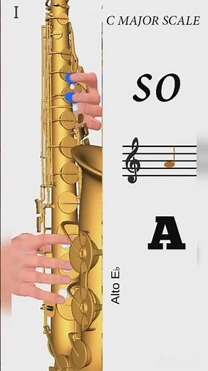 How to Play C Major Scale on Saxophone (Beginner Friendly Tutorial)