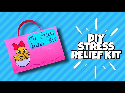DIY stress relief kit | how to make stress relievers | DIY crafts | paper craft | art and craft