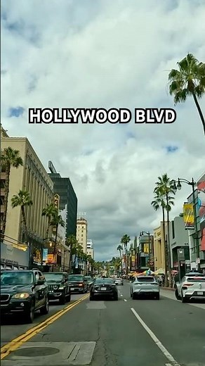 Hollywood Blvd Drive | Walk of Fame ⭐️
