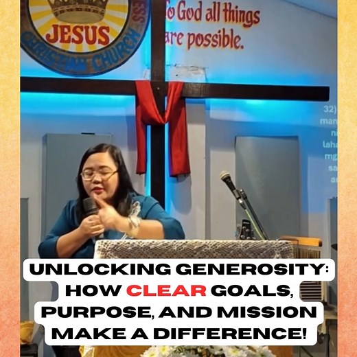 12 reactions | Unlocking generosity: How clear goals, purpose, and mission make a difference! #TLORChristianChurch #BuildupaLifeofGratitude #December2023 | The Lord Our Righteousness Christian Church King of kings and Lord of lords | Facebook