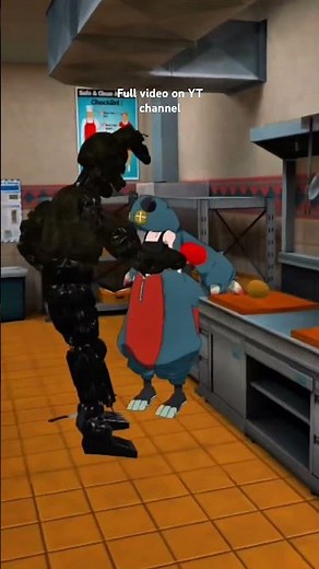 We became chefs in VR #vrchat #vr #vrc #vrchatfunny #springtrap #gachiakutaanime