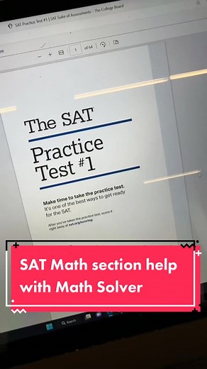 Need help with the math section on the SAT? Make sure to download Microsoft Math Solver! 100% free! #math #mathsolver #sat #mathhelp #mathhack #maths #learnontiktok #mathtip #mathstudent #satmath