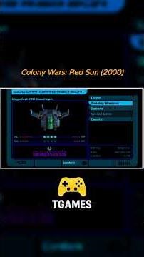 Colony Wars: Red Sun (PSX) 🎮 [2000] #retrogaming #retrogames #videogames #games #console #arcade