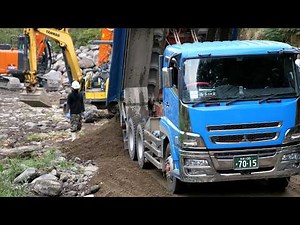 Record of Seawall Recovery After Typhoon Collapse in Japan #Japan #Typhoon #CivilEngineering