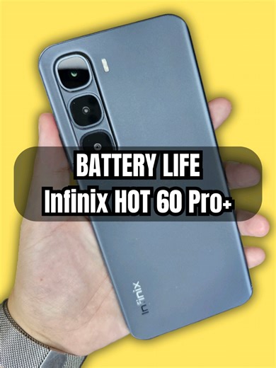 Infinix Hot 60 Pro Plus Battery Life Review