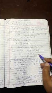 12 class maths chapter 10 vector Algebra important question for board #short