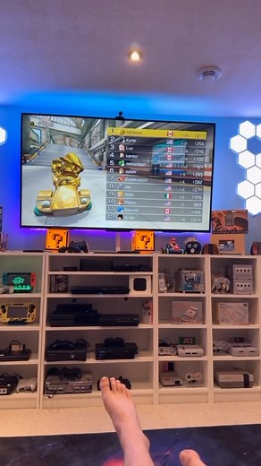 21K views · 21K reactions | #mariokart #videogames #gameroom #collector #gaming #videogames #gamer #retro #nes #snes #n64 #gamecube #wii #wiiu #nintendoswitch #sega #genesis #dreamcast #xbox #xbox360 #ps2 #ps3 #hdmi #setup | N64Guy | Facebook