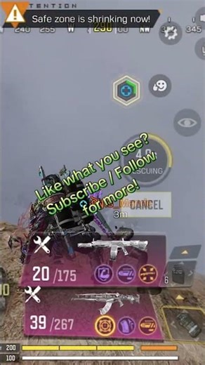 Quick Fight in CoDM BR #codmbattleroyale #middleearthcodm