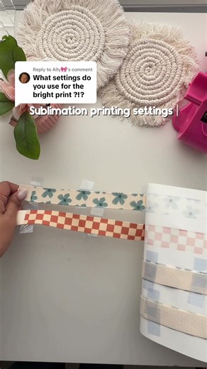 Optimal Sublimation Printing Settings for Bright Prints