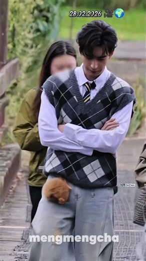 28.02.2026: 冰山学长春日走来，转场超带感！ Ice-cold senior walks into spring — smooth transition! #陈星旭 #chenxingxu