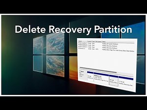 Remove a recovery Partition from a disk in Windows 11⚙️ Use of DISKPART command.📟