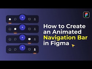 How to Create an Animated Navigation Bar in Figma