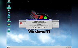 Windows NT 4.0 Crazy Error