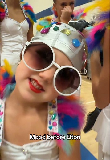 Exciting Competition Dance Moments with Elton John