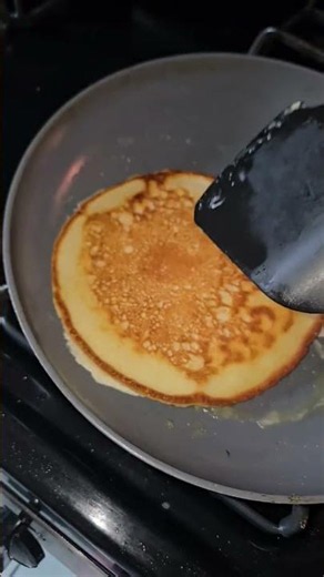 In Honor of the Knicks! I made some fluffy pancakes. Add some melted butter in your batter and T.M.L