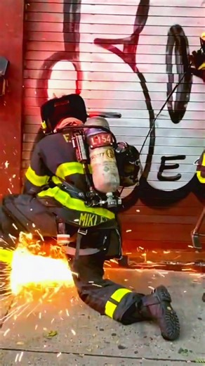 Firefighter Slicing Techniques Demonstrated by SkylerFire
