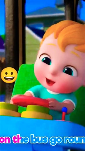 Happy Bus Driver Song 🚌| Fun #NurseryRhymes #YouTubeKids #Viral #ShortsFeed #TrendingKids #BabySongs