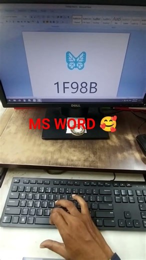 BUTTERFLY LOGO🥰👍#shortcutkeys #computer #windows