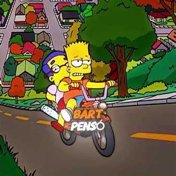 La Bicicleta Rebelde #thesimpsons #simpsons