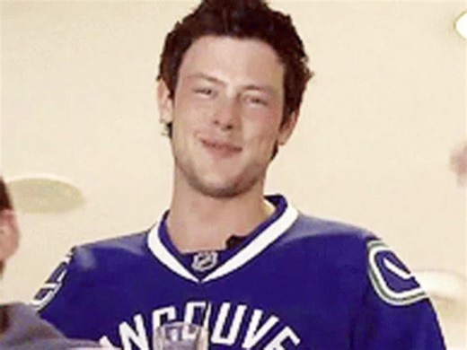 Cory Monteith Glee GIF Edit