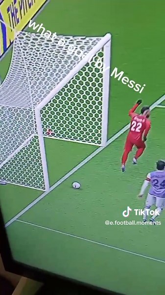 messi gets a shocking goal#efootball