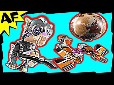 SEBULBA's Podracer & TATOOINE Planet 9675 Lego Star Wars Animated Lego Building Review