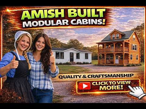 Big Bertha 1.0 Lot Tour | Prefab Modular Cabin Full Walkthrough