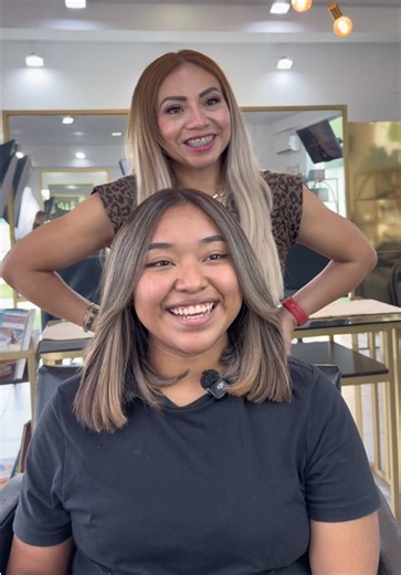 Súper cambio 😍😍😍 Antes y después💖💖💖 | before and after hair transformation