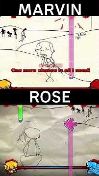 Jeffy Ethos V3 but Marvin vs Rose 💀 #fnf #ethos #animation