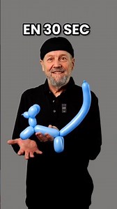 THE BALLOON CAT 🐱🎈 QUICK TUTORIAL ⏱️ #magic #sculpture #humor