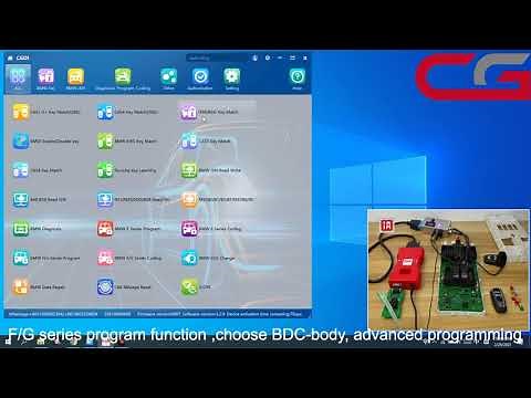 CGDI BMW ~ How to add BDC key part 1
