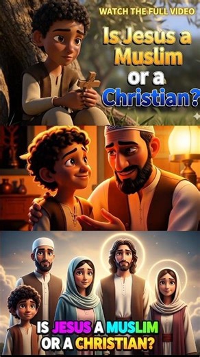 Is Jesus Muslim or Christian? ✝️☪️#christianbelief #jesus #muslim #whoisjesus