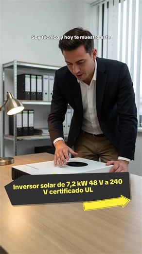 ¡Echa un vistazo a este potente inversor de 7,2 kilovatios! Este inversor es un cambio de juego con **450 voltios CC**. Viene con un cargador integrado de **4500 vatios** y una interfaz fácil de usar. Además, admite **Wi‑Fi**! ¡No te lo pierdas — visita mi tienda para obtener más información! #homeelectronics #compactyetpowerful #3in1chargingcube #smartcharger #3in1chargingcable #isdinprotectorsolar #smarthomeenergy #8in1wirecrimper #protectorsolarinvisible #solarbatterycharger