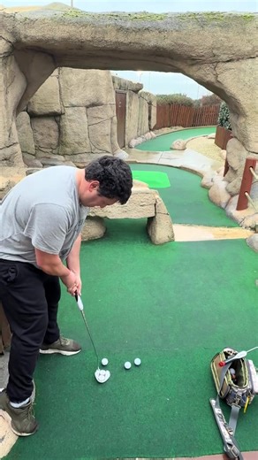 #onthisday nailing crazy golf holes in one