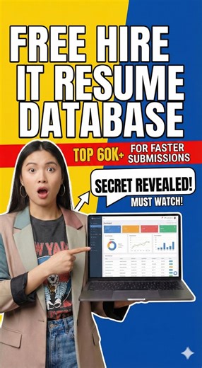 Benchinfo, hire it resume database, quick submissions #benchinfo #hireit #resume #database #Reels #Trending #Viral #Explore #Funny #Dance #DIY #Fitness #Food #Travel #Music #Inspiration #Comedy #Fashion #Beauty #LifeHacks California Jobs Rice University Boston University Arizona Cardinals Purdue University Python Programming Texas MySQL New York University #Motivation #Art #Photography #Challenge | Corp to Corp