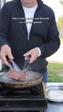 Iberian Pork Pluma with Pete's Pans potatoes