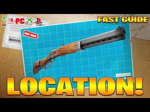 Where to find The Explosive Repeater Rifle Location Fortnite! (How to Get Explosive Repeater Rifle)