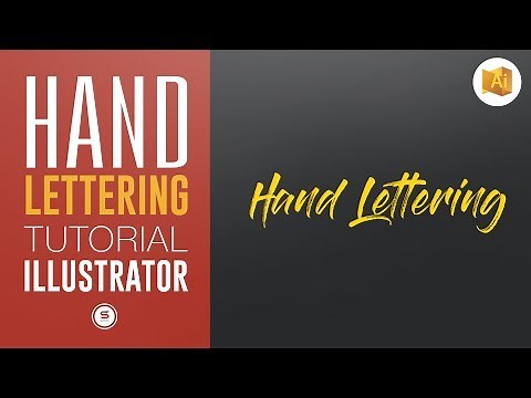 Illustrator Hand Lettering Tutorial | Digital Hand Lettering | Satori Graphics