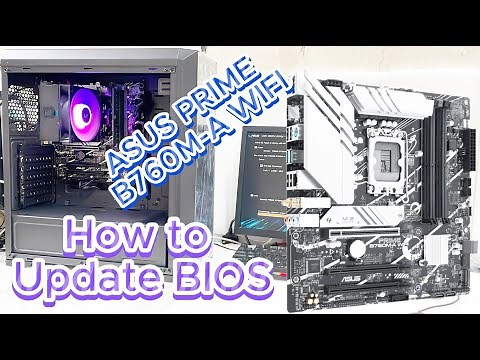 How to Update BIOS ASUS PRIME B760M-A WIFI