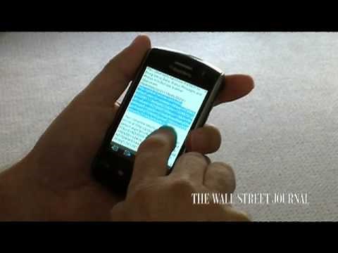 Mossberg Reviews the BlackBerry Storm