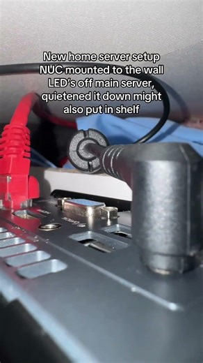 New home server setup! #homeserver #techtube #server #dawidstech