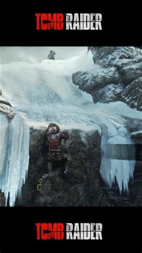 Lara Croft’s Fall Was Brutal… But She’s Chill 😎 #Gaming #Shorts #RiseOfTheTombRaider #trending