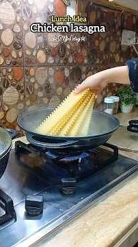 Chicken Lasagna Recipe By Kitchen With Noonzay #lunchideas #cooking #ytshorts #recipe #viralvideo