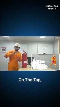 Portable Fire Extinguisher Working Onboard Ship