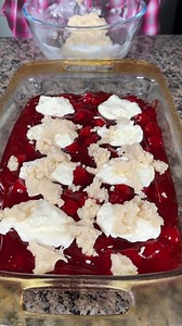 this easy fruit dessert is so yummy 😋 y'all, the new and improved dump cake is here! | Kristin's Friends