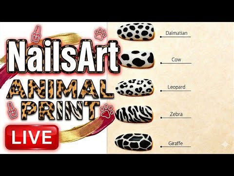 Tutorial Animal Print #uñasprincipiantes #animalprintlover #nailart #uñas 