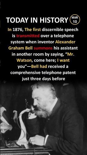 The Invention Of The Telephone 📞⚡ #shorts #facts