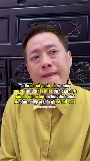 Giải mã nỗi oan Tấn Bo trong showbiz Việt