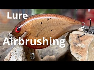 Airbrushing a Crankbait— Beginner Lure Paint Pattern